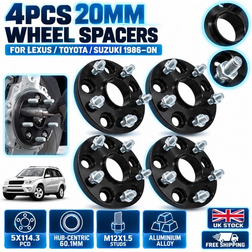 Bolt wheel spacers - wheel, (4)