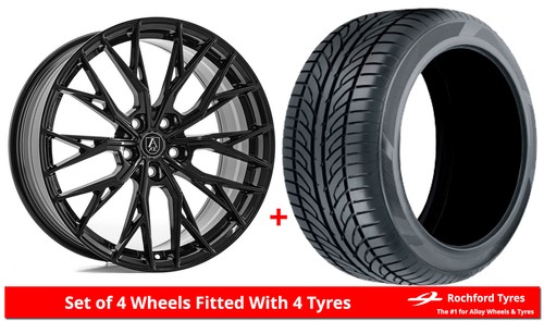 Alloy wheels tyres axe - tyres, 18"