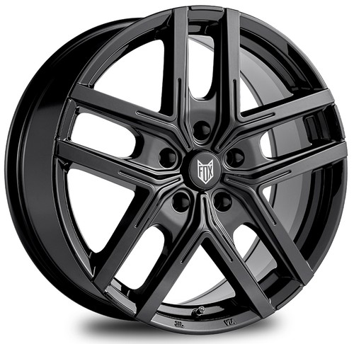 Alloy wheels fox - wx5, black