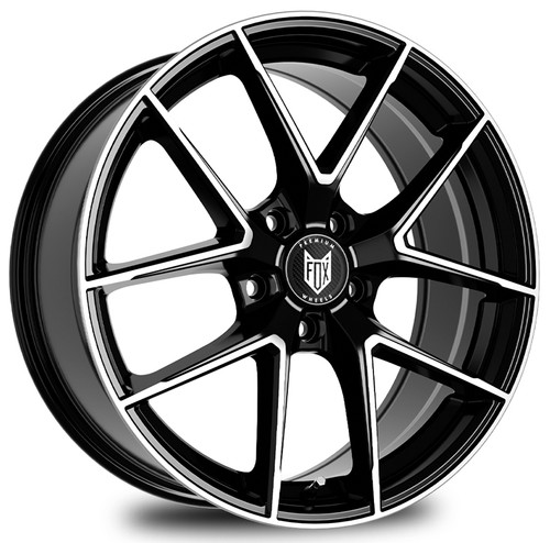 Alloy wheels fox fx5 black - alloy, 17"