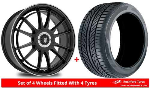 Alloy wheels tyres fox - 18",