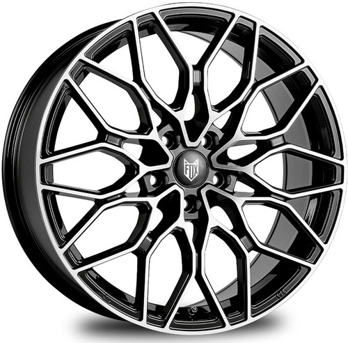 Alloy wheels fox fx9 black - wheels, 17"