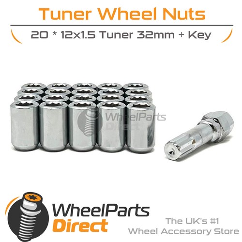 Wheel nuts tuner chrome - tuner,